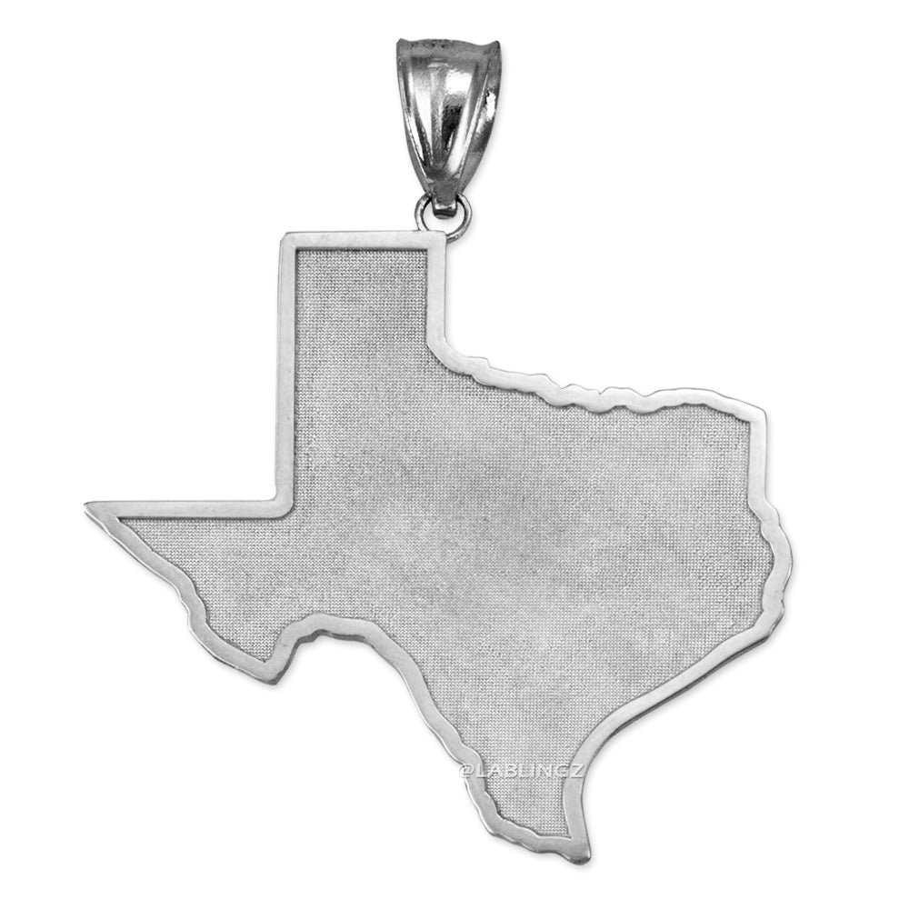 Gold Texas State Map Pendant Karma Blingz