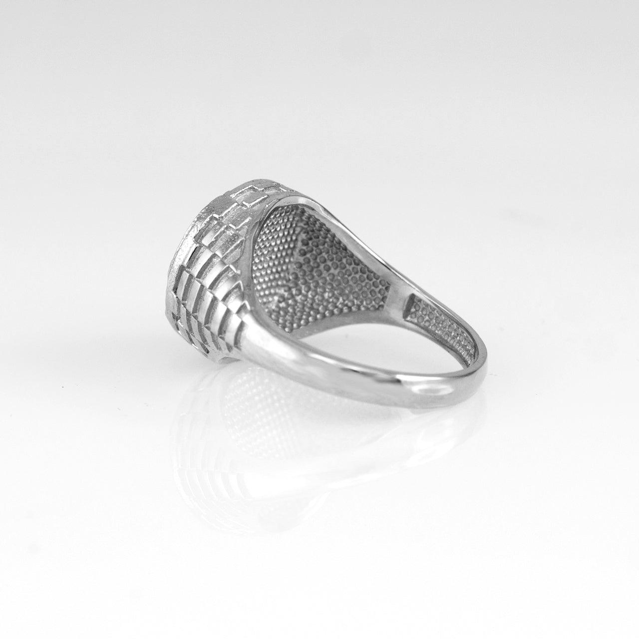 Gold Aztec Mayan Sun Rugged Ring Karma Blingz