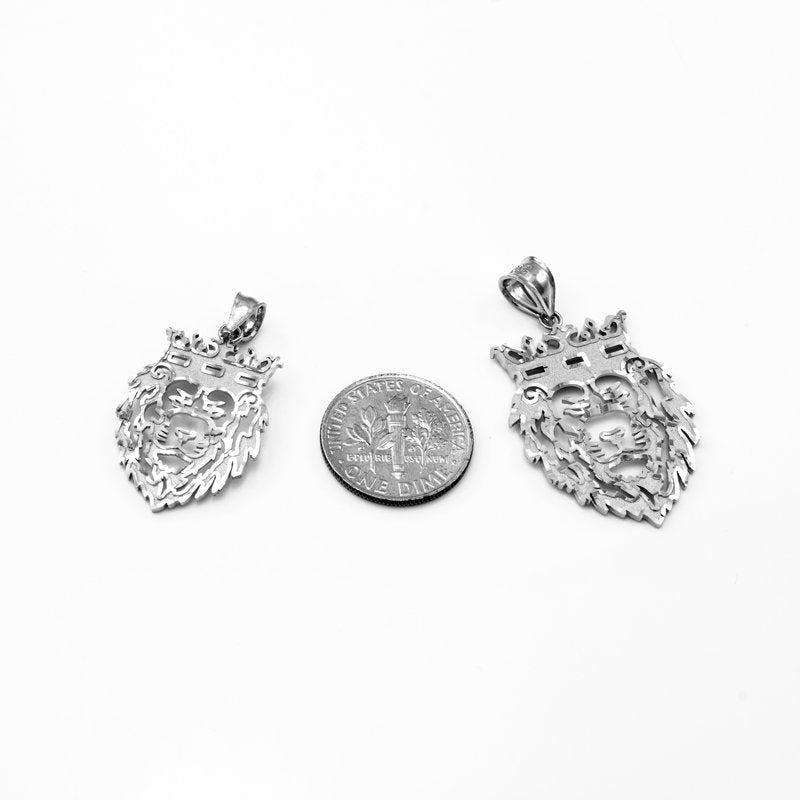 Sterling Silver Lion King DC Pendant (S/L) Karma Blingz