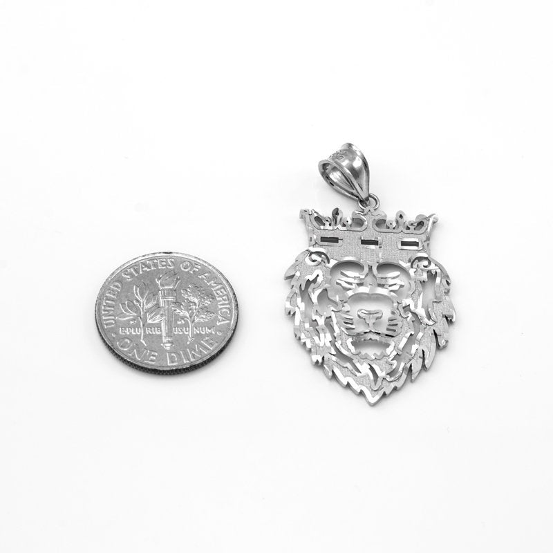 Sterling Silver Lion King DC Pendant (S/L) Karma Blingz