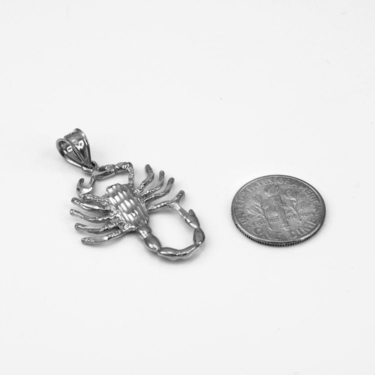 Sterling Silver Scorpion DC Pendant Karma Blingz