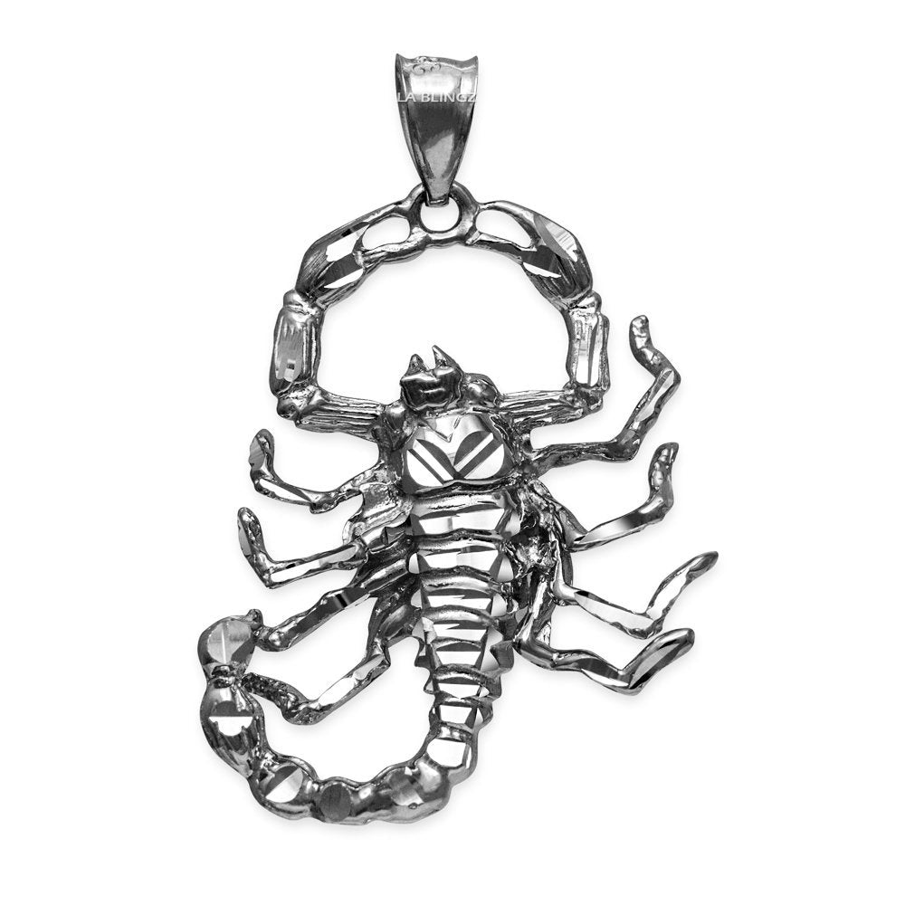 Gold Scorpion DC Pendant (yellow, white, rose gold, 10k, 14k) Karma Blingz