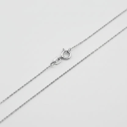 Sterling Silver Zodiac Sign Pendant Necklace Round Diamond-Cut Design 12 Astrology Signs