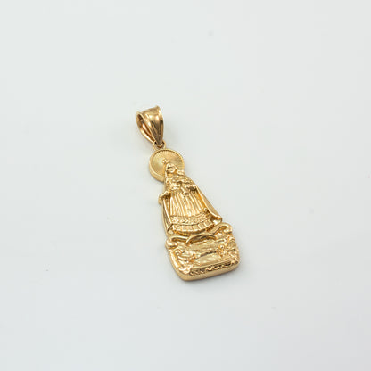 Gold Virgin De La Caridad Pendant S/L (10K/14K, yellow, white, rose gold)