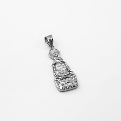 Sterling Silver Our Lady of Cobre Pendant (Small / Large)