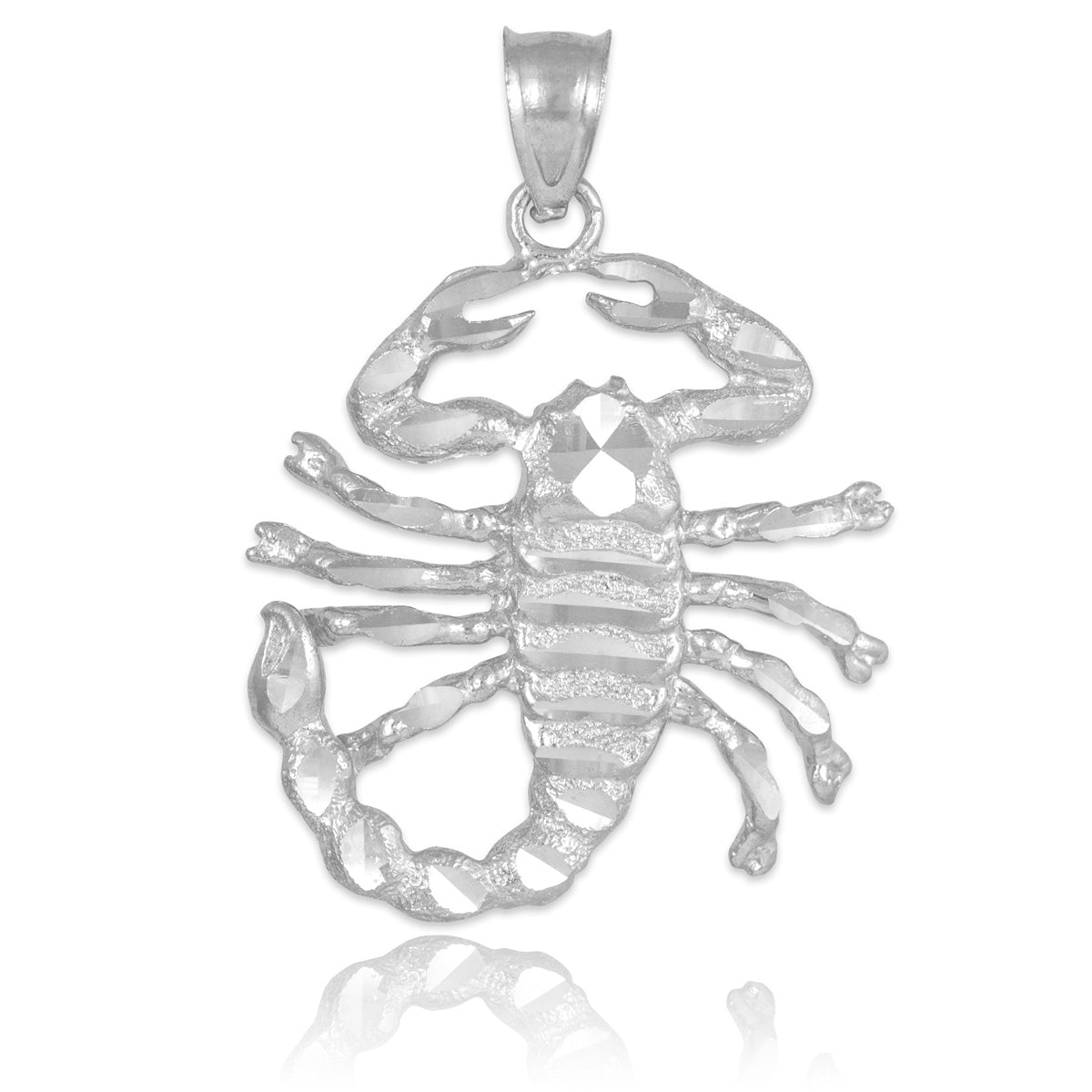 Sterling Silver Scorpion DC Pendant Karma Blingz