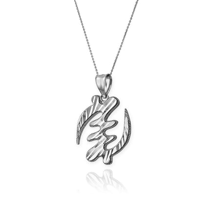Sterling Silver African Adinkra Gye Nyame DC Pendant Necklace Karma Blingz