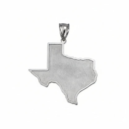 Gold Texas State Map Pendant Karma Blingz