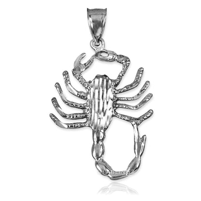 Gold Scorpion DC Pendant (yellow, white, rose gold, 10k, 14k) Karma Blingz
