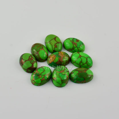 Sterling Silver Green Copper Turquoise Statement Ring Karma Blingz